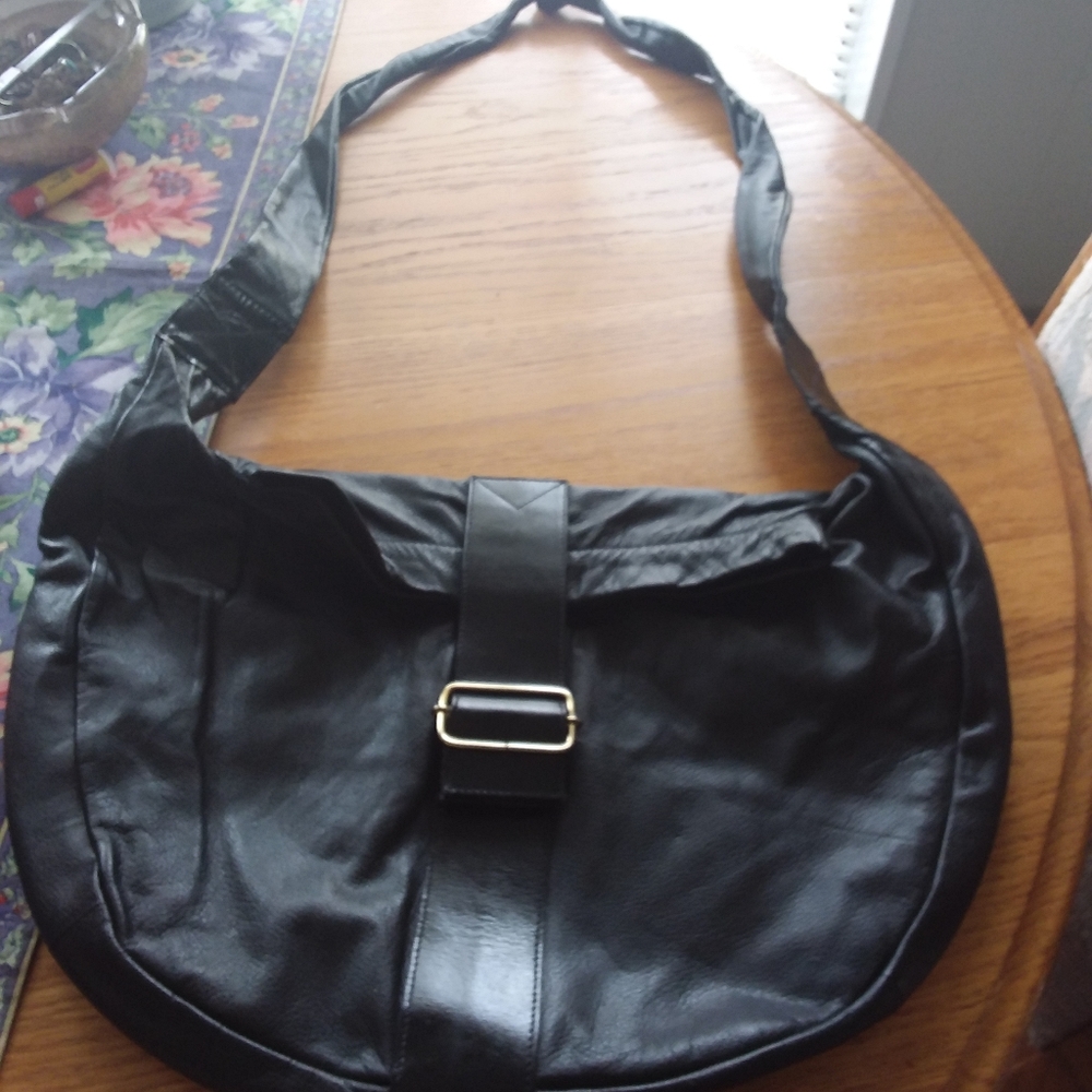 M Milano Leather Crossbody Bag